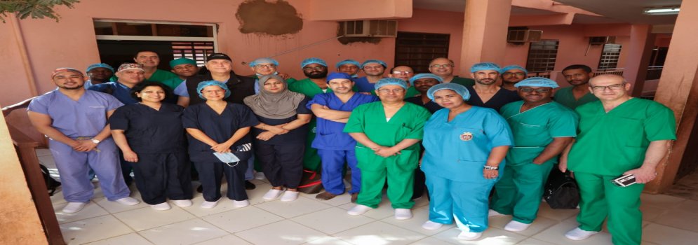 نجاح القافلة الطبية العلاجية التدريبية لأطباء الجامعة بالعاصمة السودانية الخرطوم